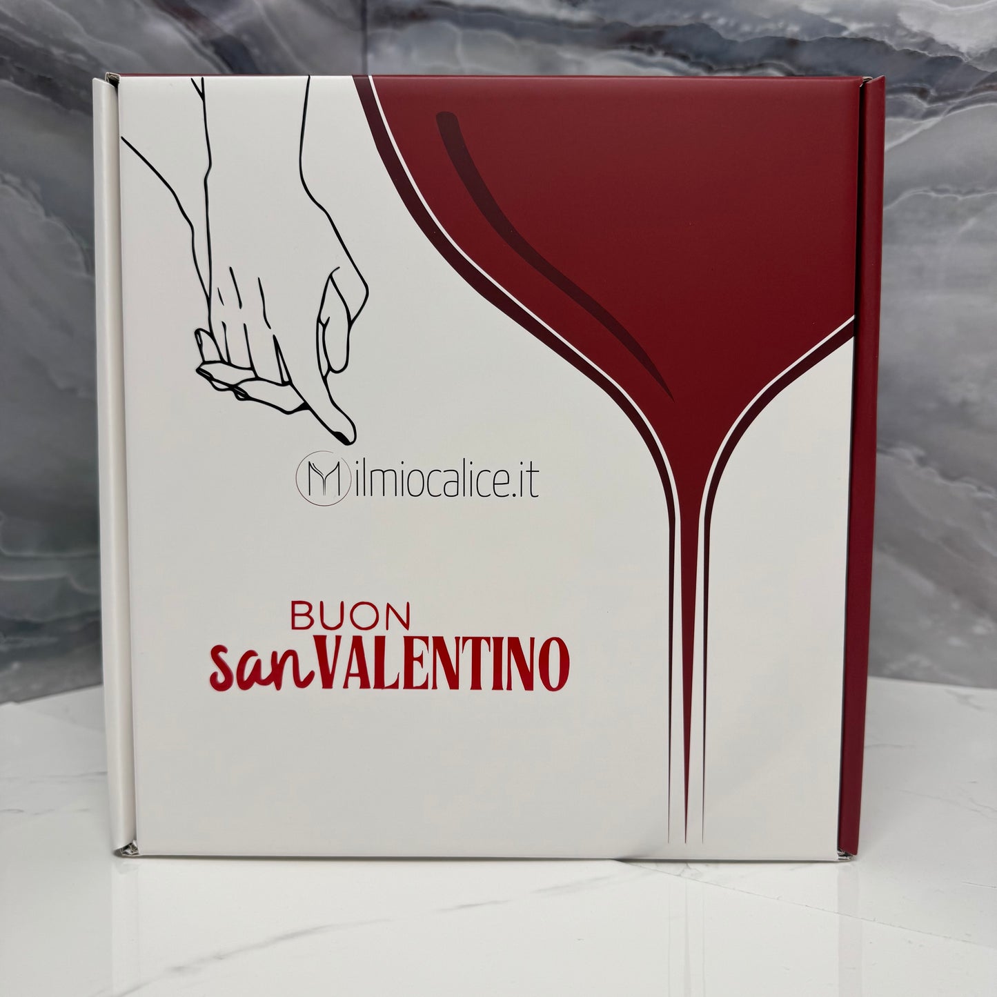 Personalizzazione di San Valentino per packaging