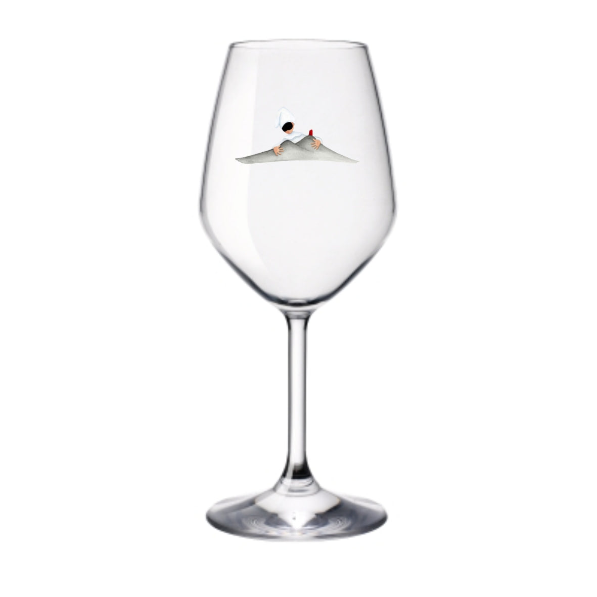 Vesuvio | Calice da vino personalizzato con nome | 1 pz.