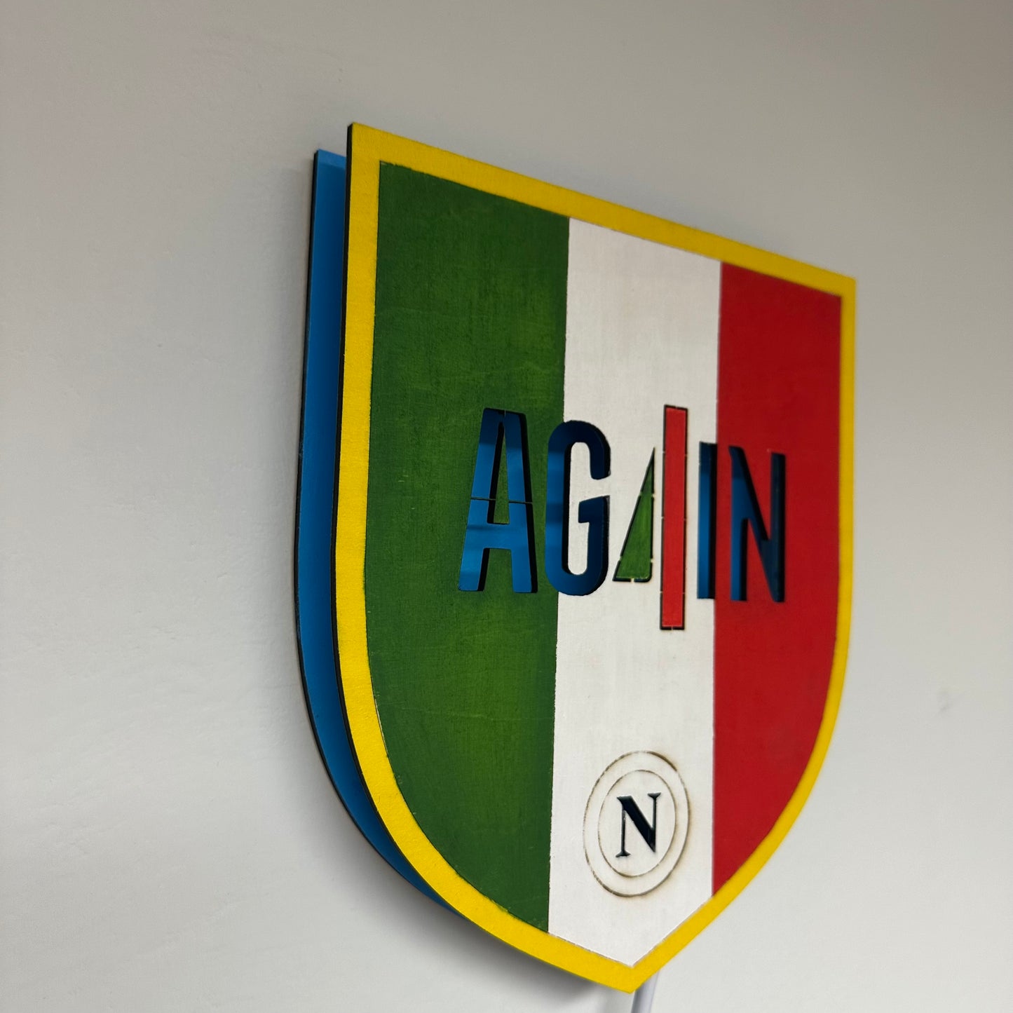 Lampada Ag4in | Scudetto Napoli 2025