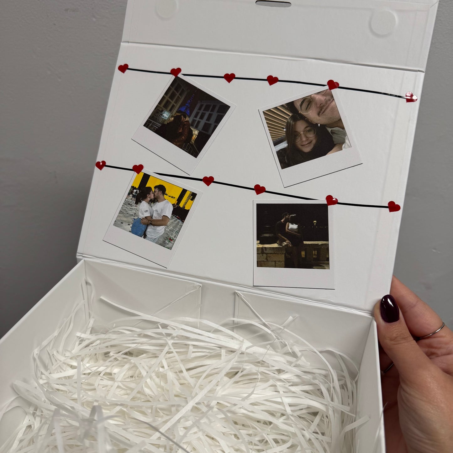 Box regalo con le vostre foto | Idea regalo di San Valentino