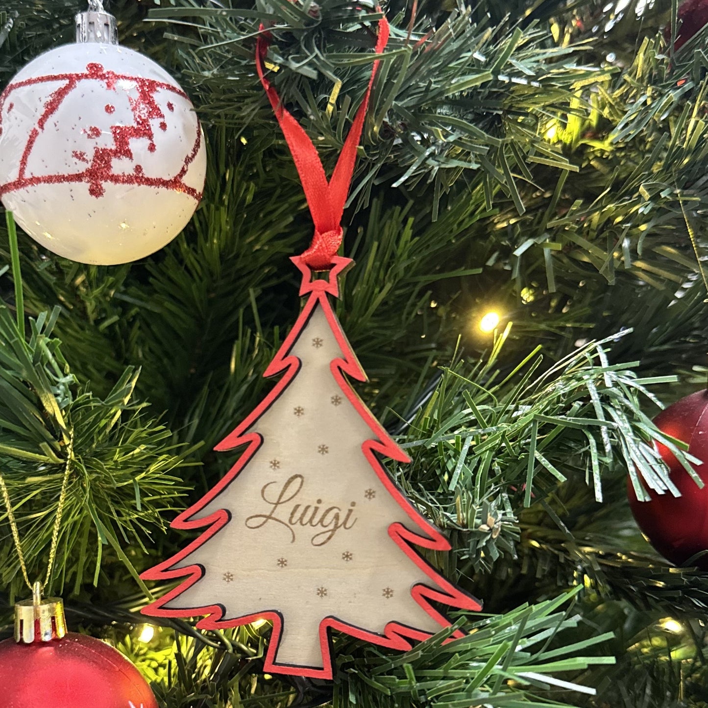 Alberello | Pallina di natale personalizzata | Idea Regalo