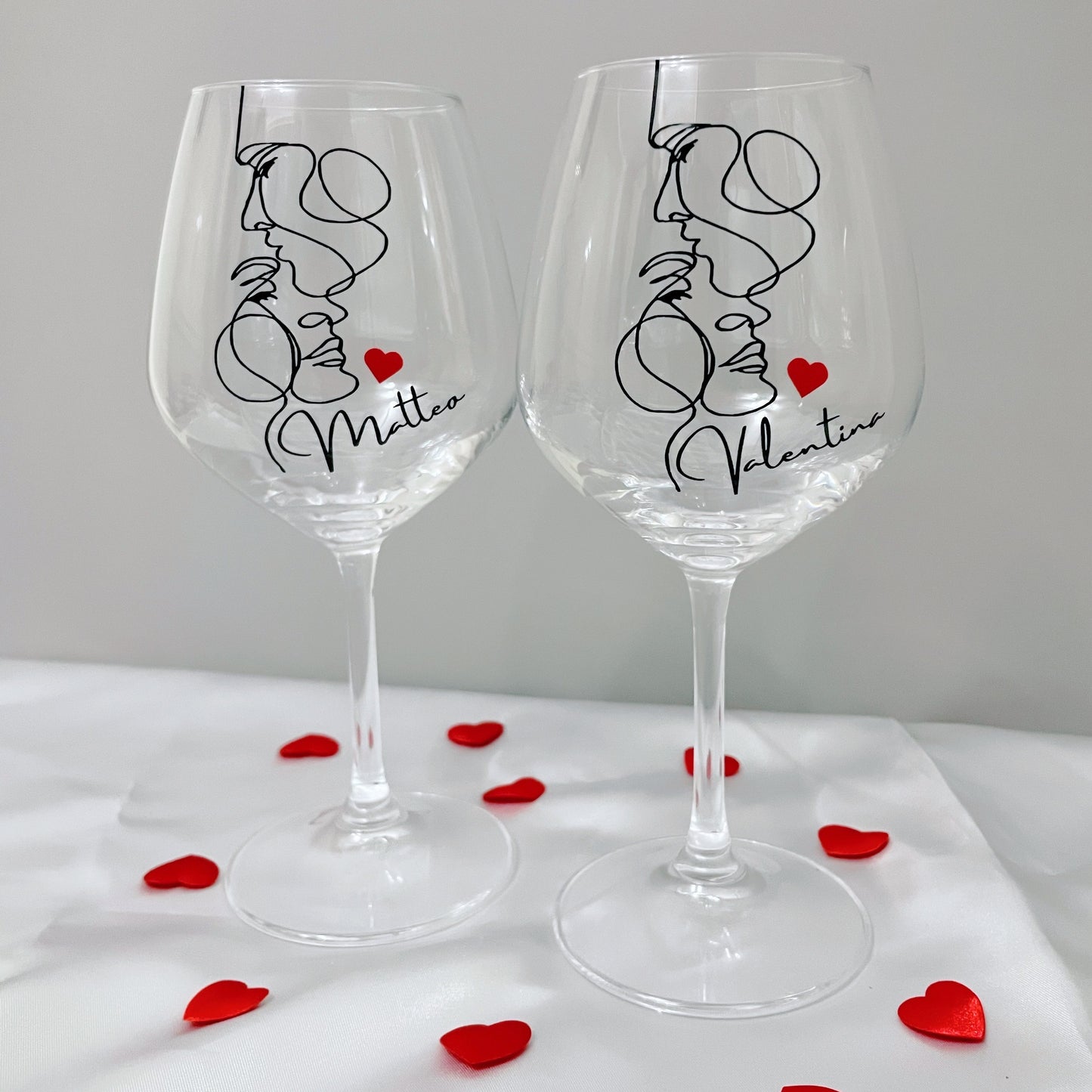 Couple | Amore - Set di calici da vino - 2pz.