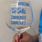 sono Napoletano | Calice da vino personalizzato | Idea regalo