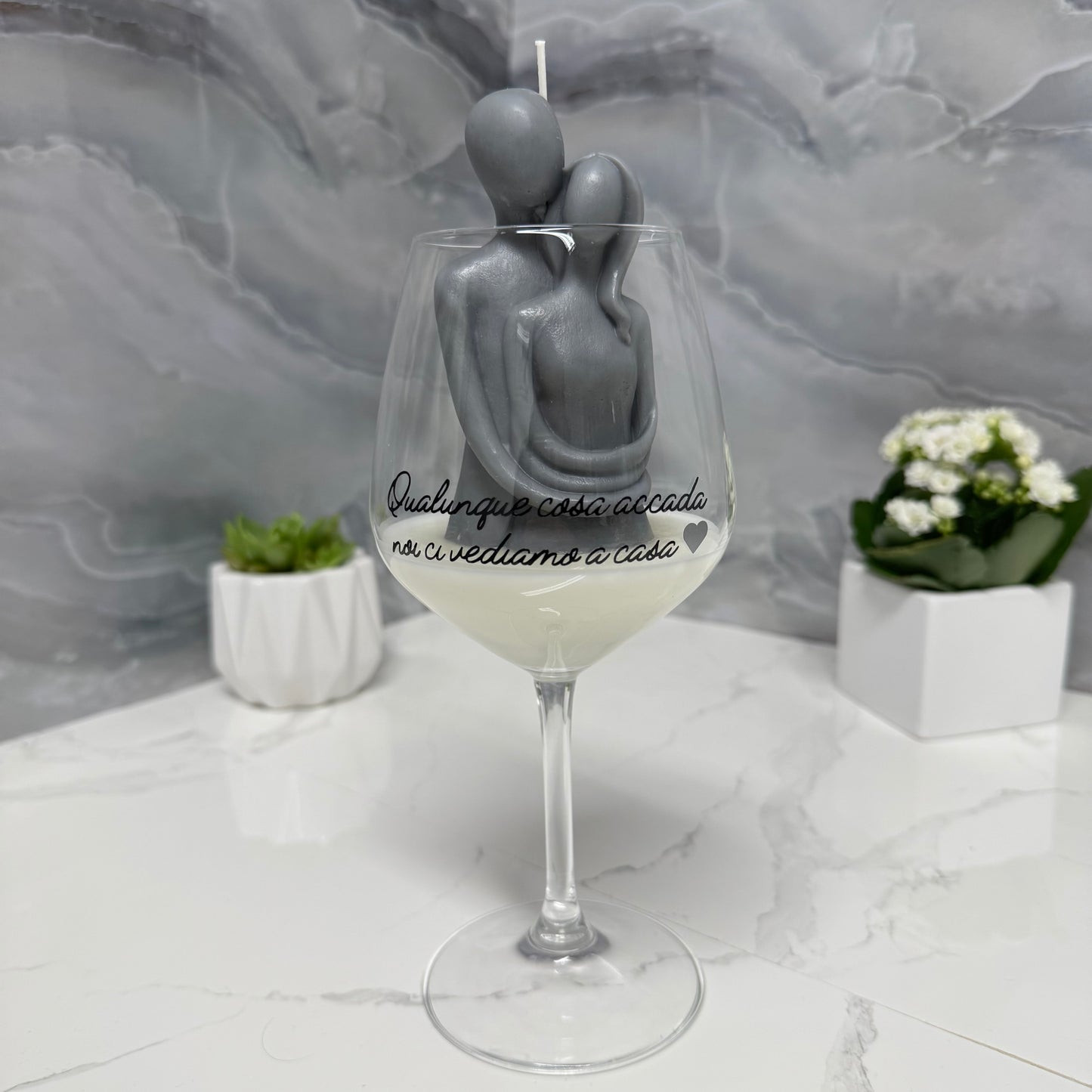 Luminea - Candela love home | Idea regalo