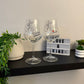 Amo te | Set di calici da vino personalizzati con nome | 2pz. | Idea regalo