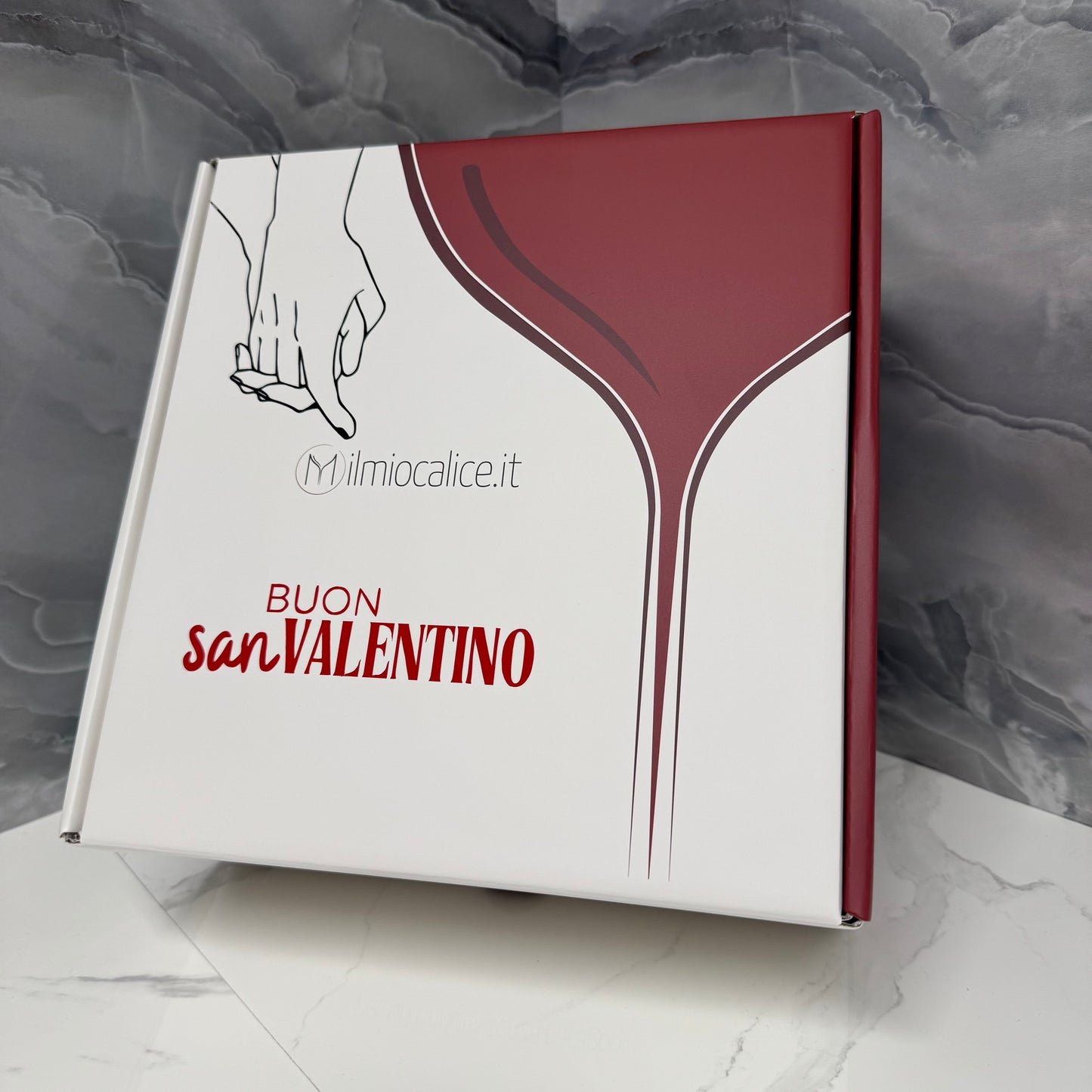 Personalizzazione di San Valentino per packaging