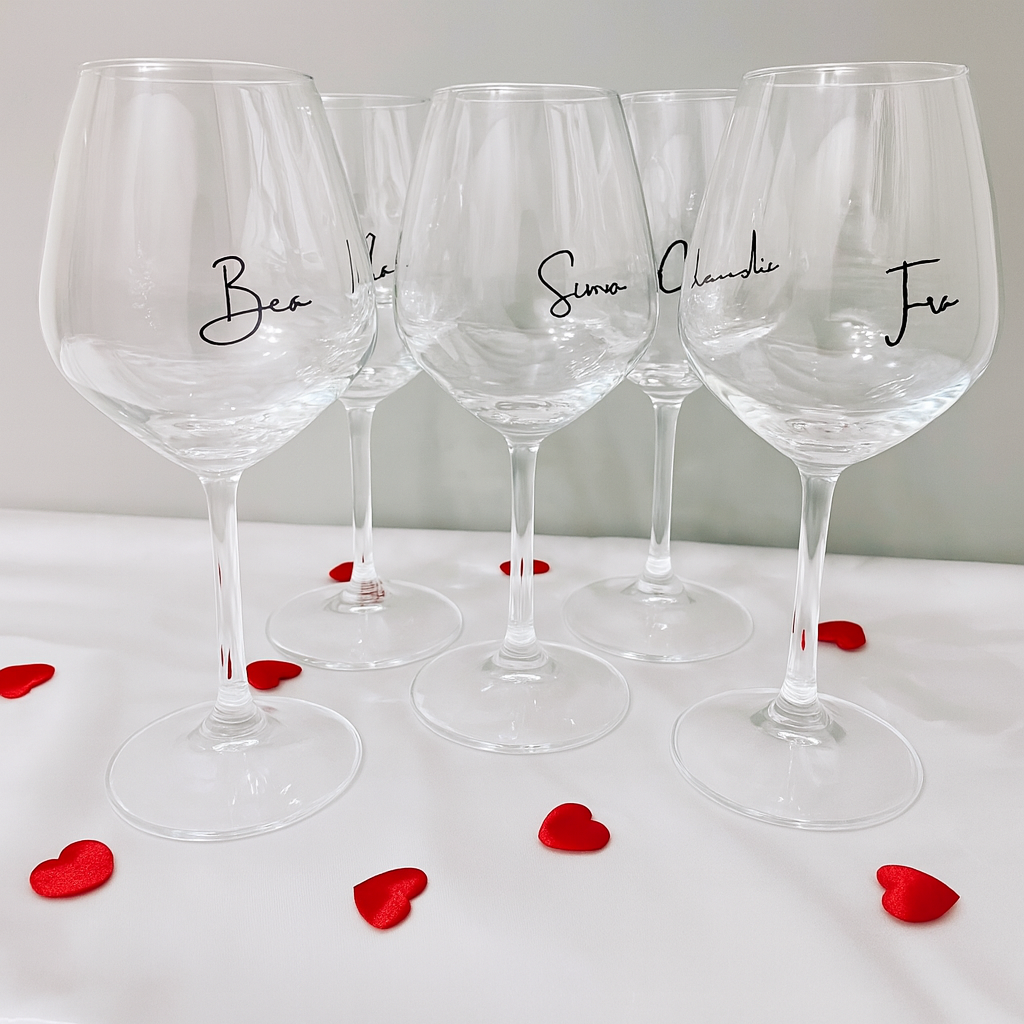 Bundle calici con nomi 6pz.