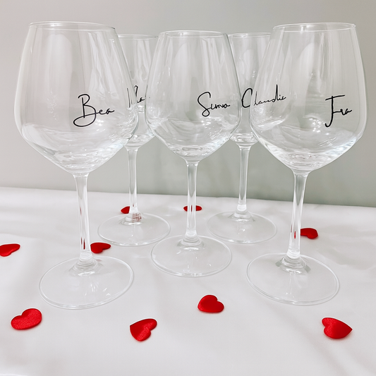 Bundle calici con nomi 6pz.