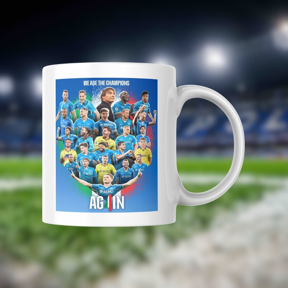 Tazza Ag4in | Scudetto Napoli 2025