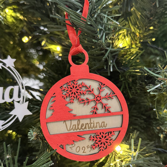 Natale | Pallina di natale personalizzata | Idea Regalo