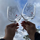 Per sempre si | Set di calici da vino personalizzati con nome | 2pz. | Idea regalo