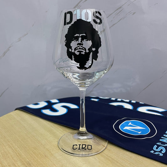 D10S | Calice da vino personalizzato con nome